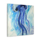 Jellyfish Vibrant Hues - Canvas