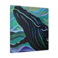 Humpback Whale DecoReflection - Canvas