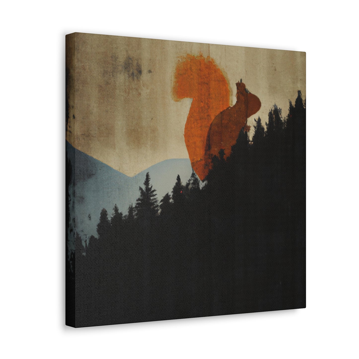 Squirrel Minimalism Dream - Canvas