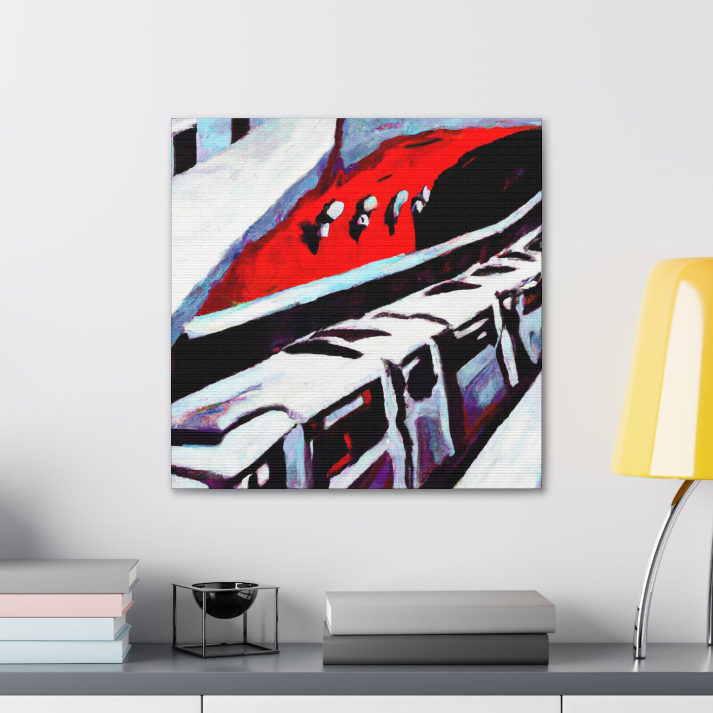 "Subway Journey In Deco" - Canvas