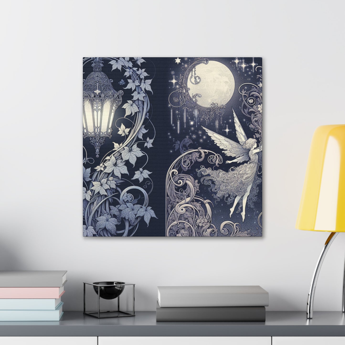 Whispering Blooms Unveiled - Canvas