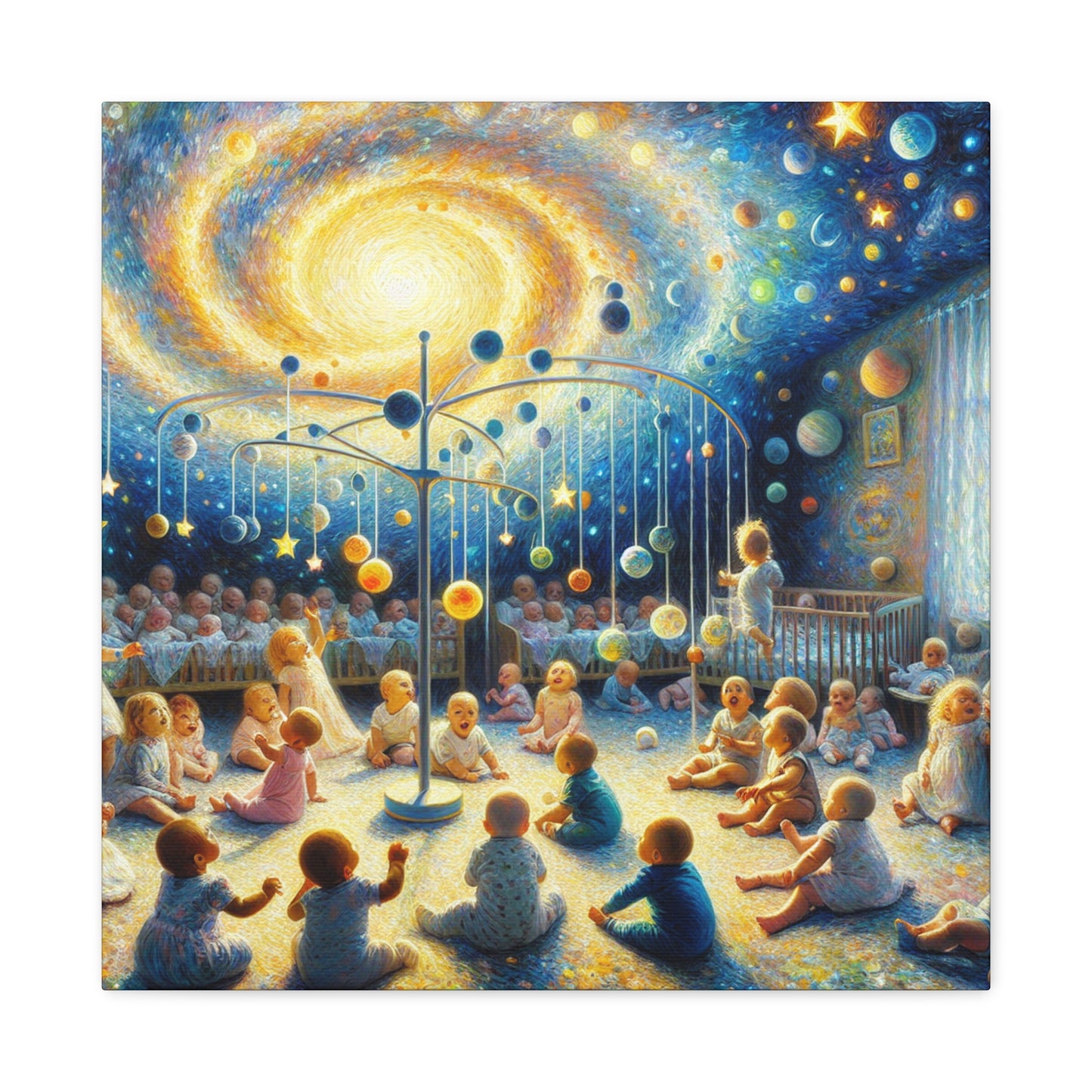 Starry Celestial Reverie - Canvas