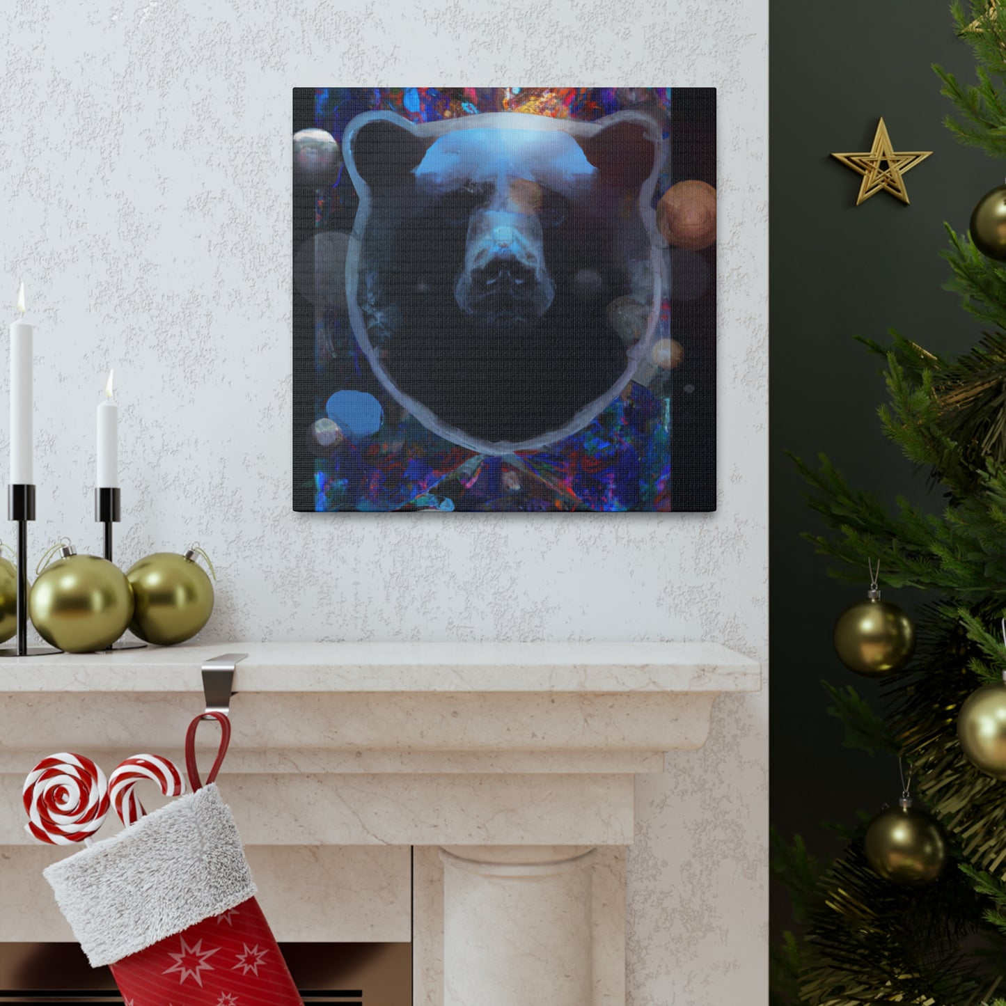 "Asiatic Black Bear Dream" - Canvas