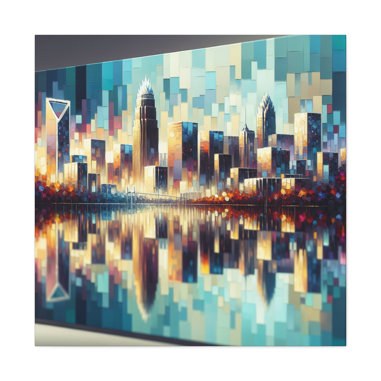 "Urban Euphoria: Charlotte Reverie" - Canvas