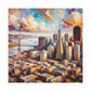 "Vibrant San Francisco Harmony" - Canvas