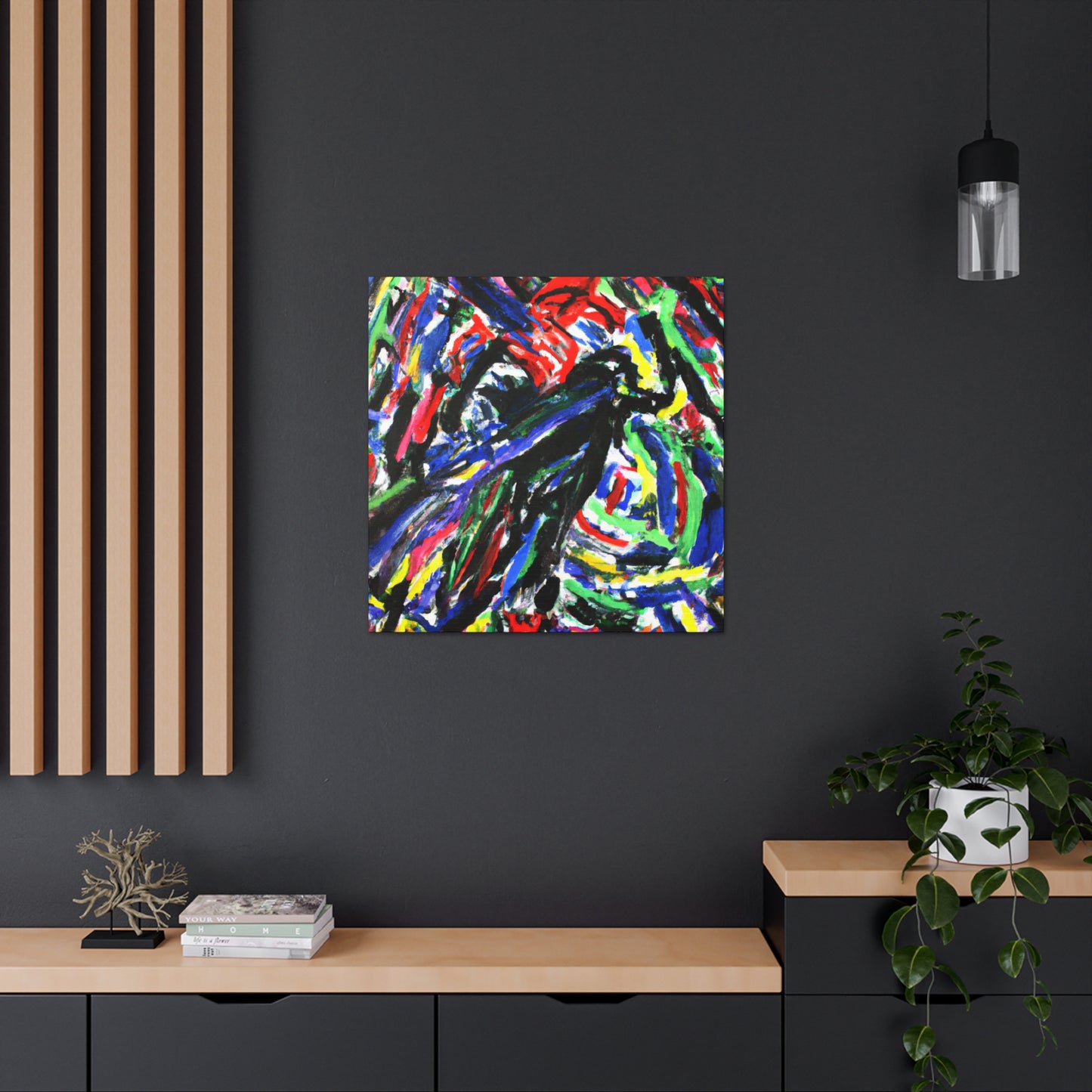 Soul's Frantic Motion - Canvas