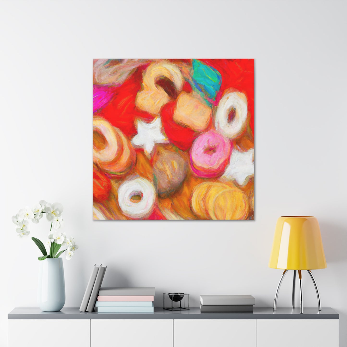 "Cookie Fauvism Fantasy" - Canvas