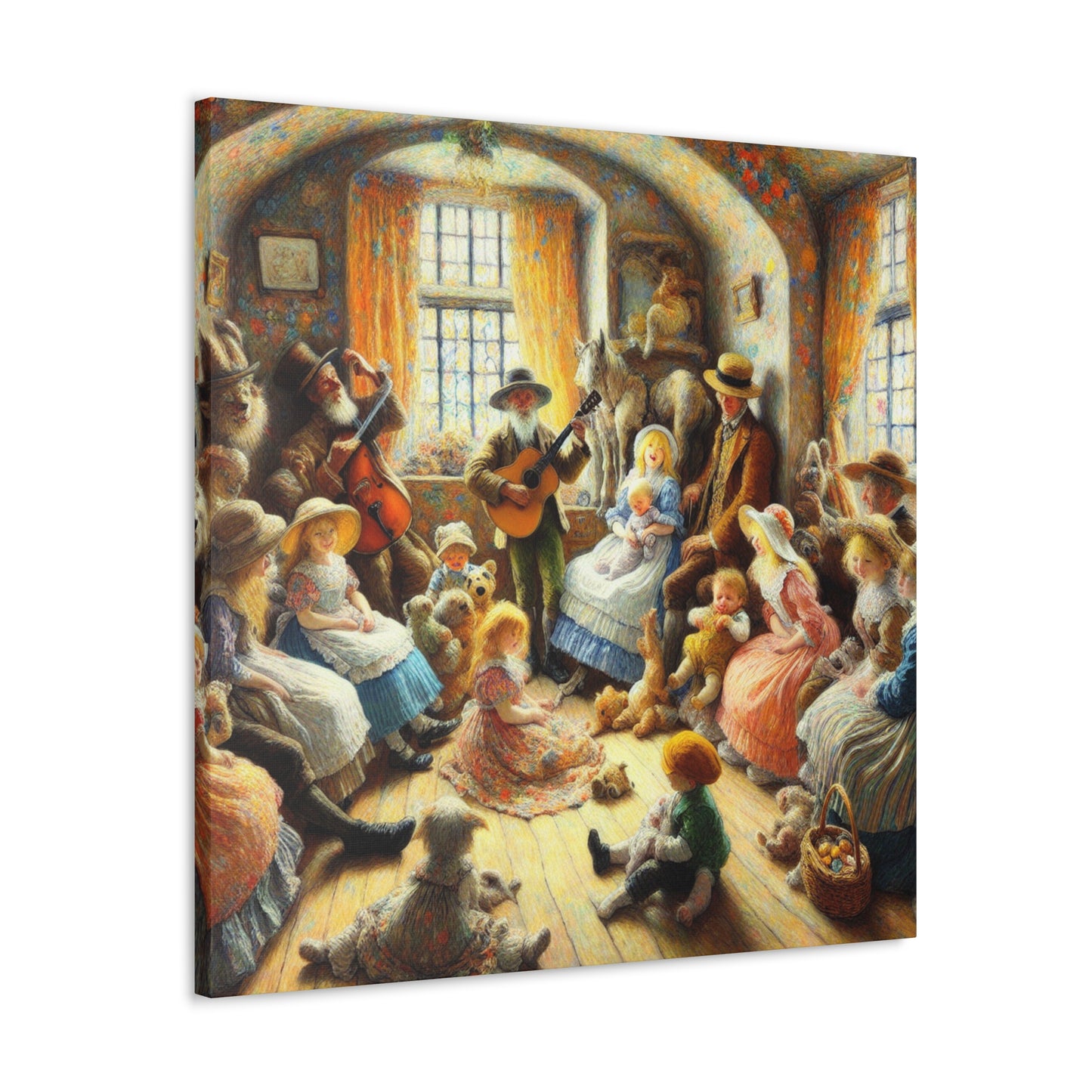 Whimsical Rhyme Revelry - Canvas