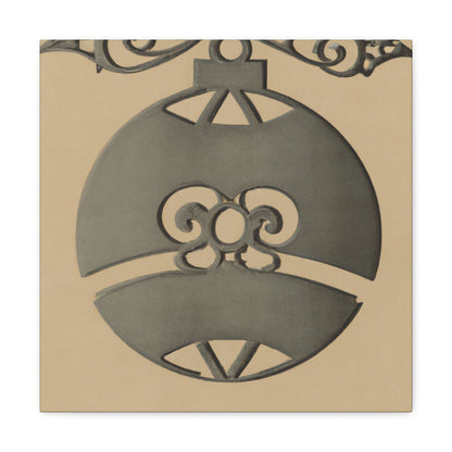 Festive Steampunk Ornament - Canvas