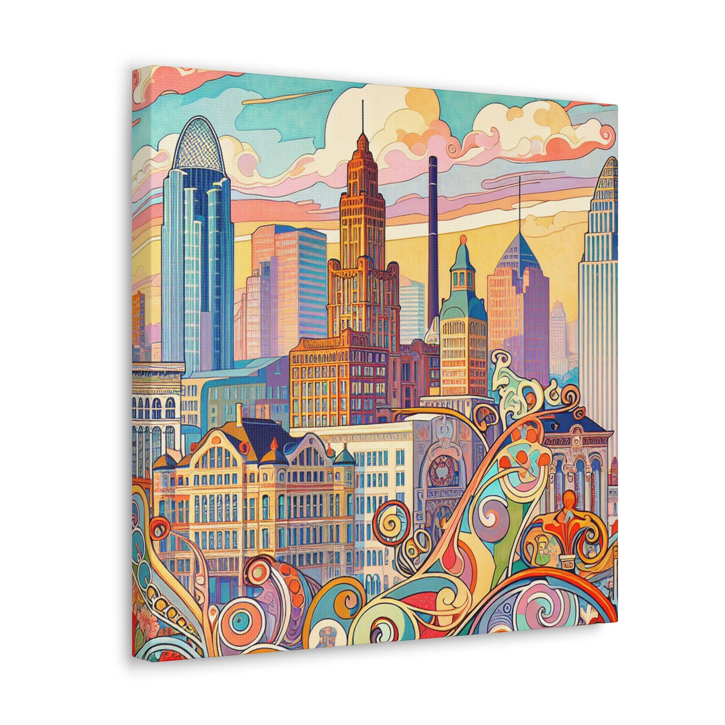 "Enchanting Cincinnati Dreams" - Canvas