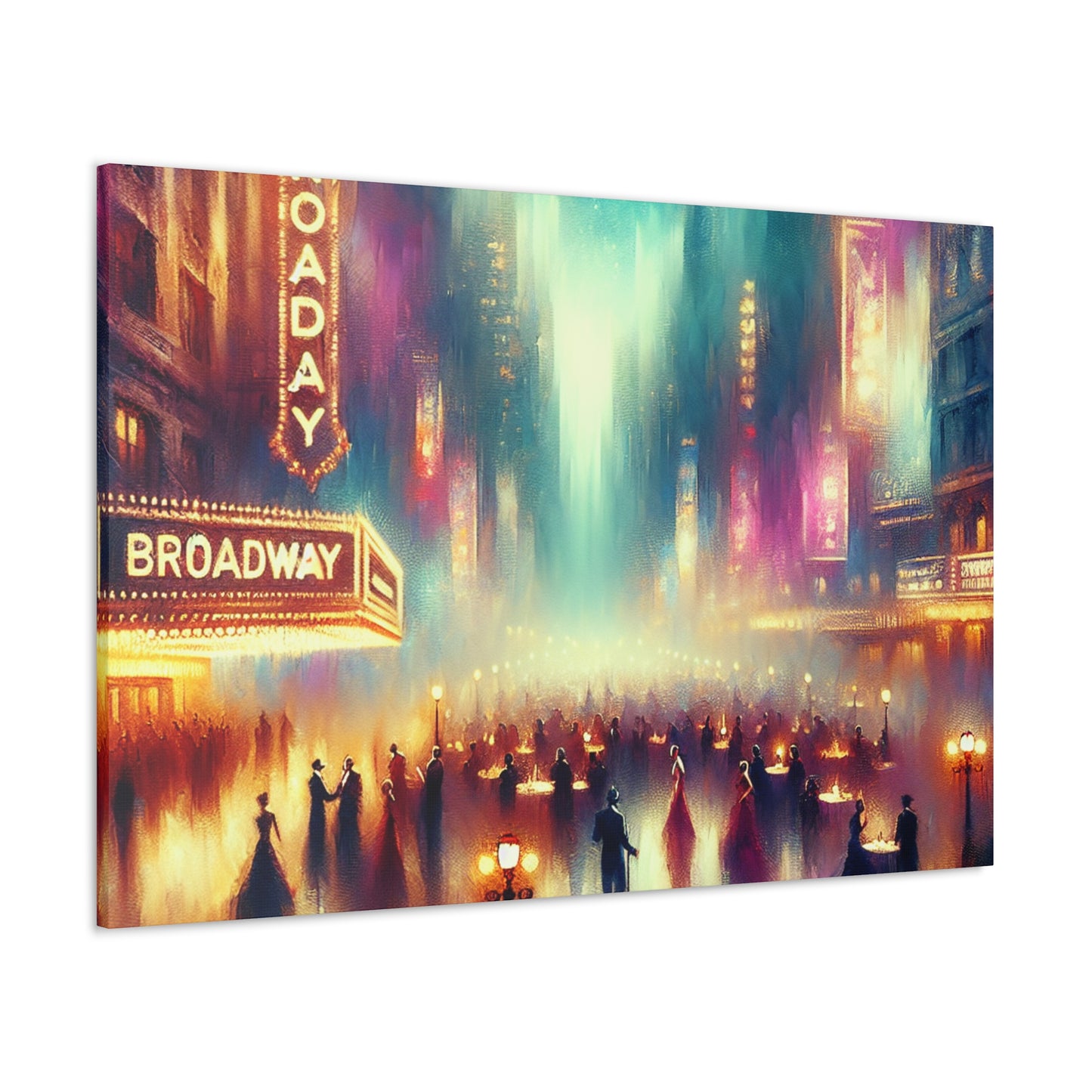 Electric Dreams on Broadway - Canvas