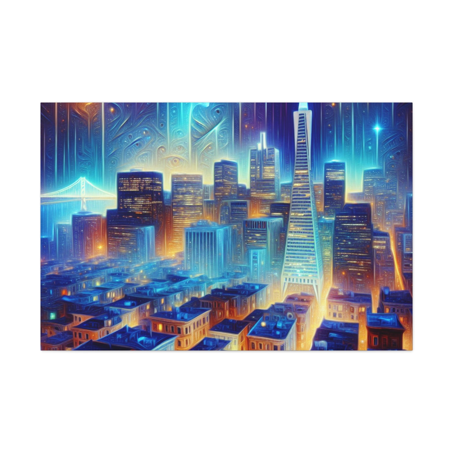 Mystical City Reverie - Canvas