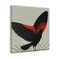 "Blackbird of Deco Dreams" - Canvas