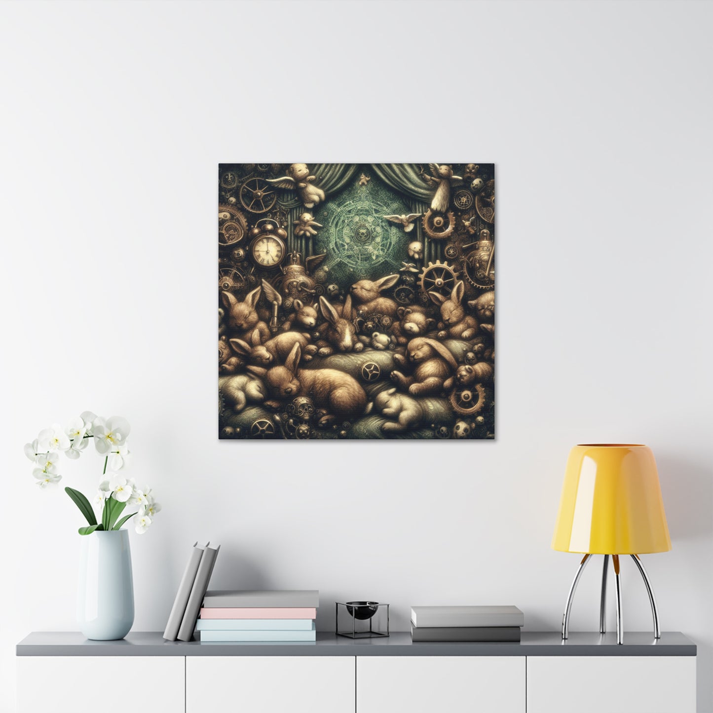 Slumbering Industrial Wildlife - Canvas