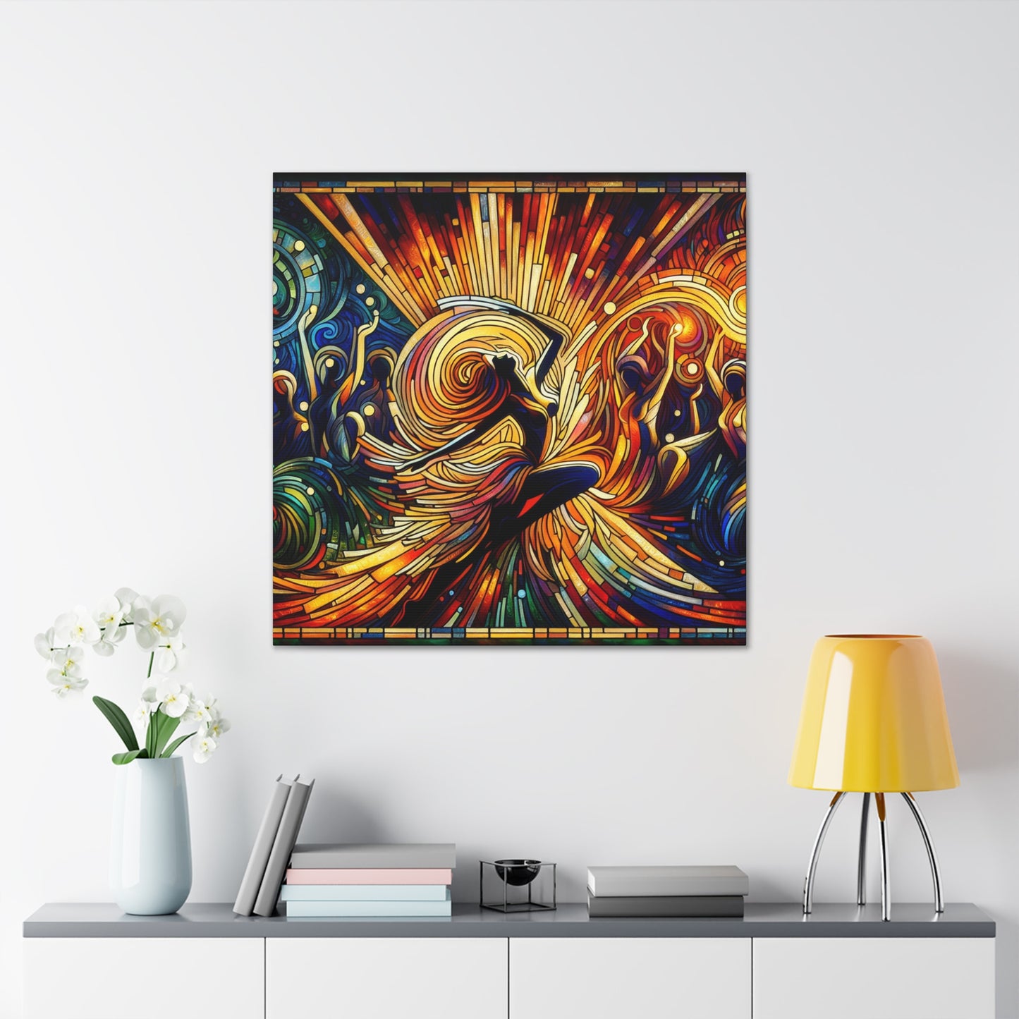 Ethereal Graceful Serenade - Canvas