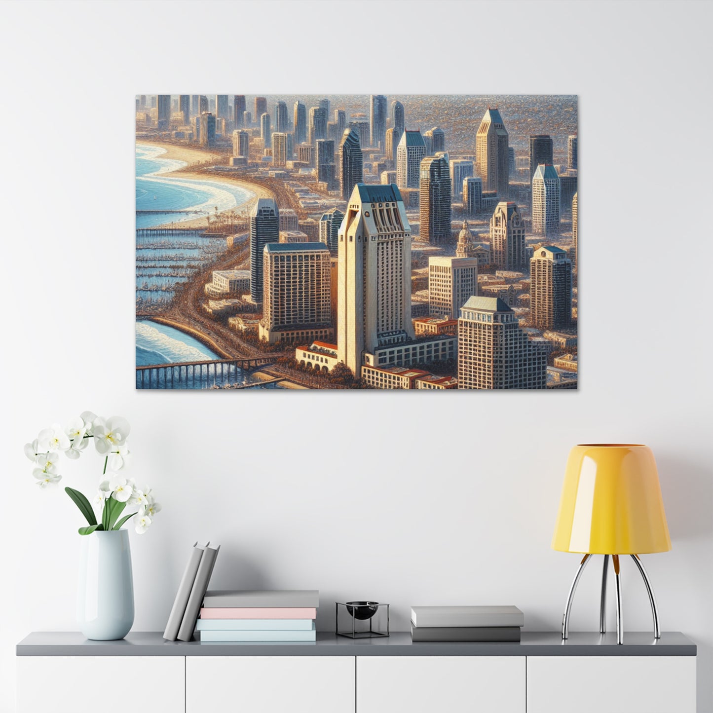 "Vivid San Diego Dreams" - Canvas