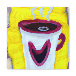 "Cup of Morning Brew" - Canvas