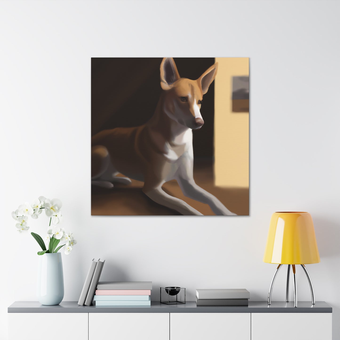 Dingo in Deco Style - Canvas