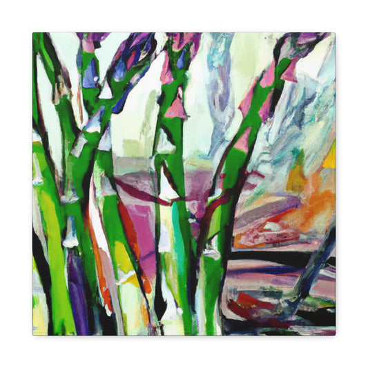 "Asparagus and Abstraction" - Canvas