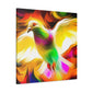 "Pigeon Soaring High" - Canvas