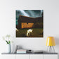 Goat and Greenery Peaceful - Canvas