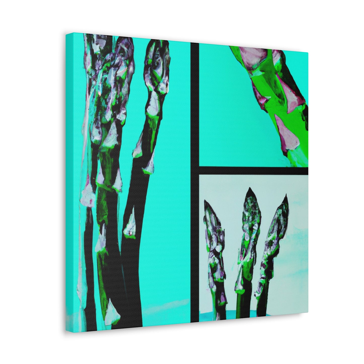 "Asparagus Pop Celebration!" - Canvas