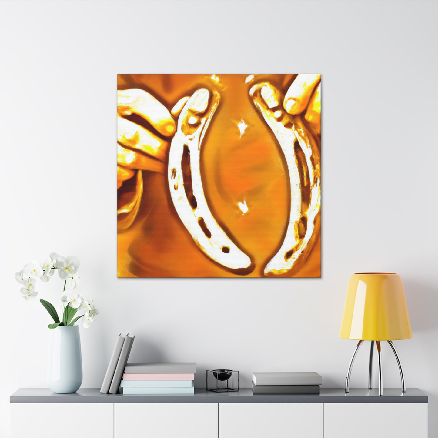 "The Glistening Horseshoe" - Canvas