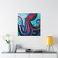 Octopus in Dreamsland - Canvas