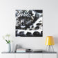 Snow Leopard Majesty - Canvas