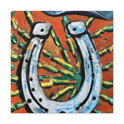 "Horseshoe Forge: Art" - Canvas