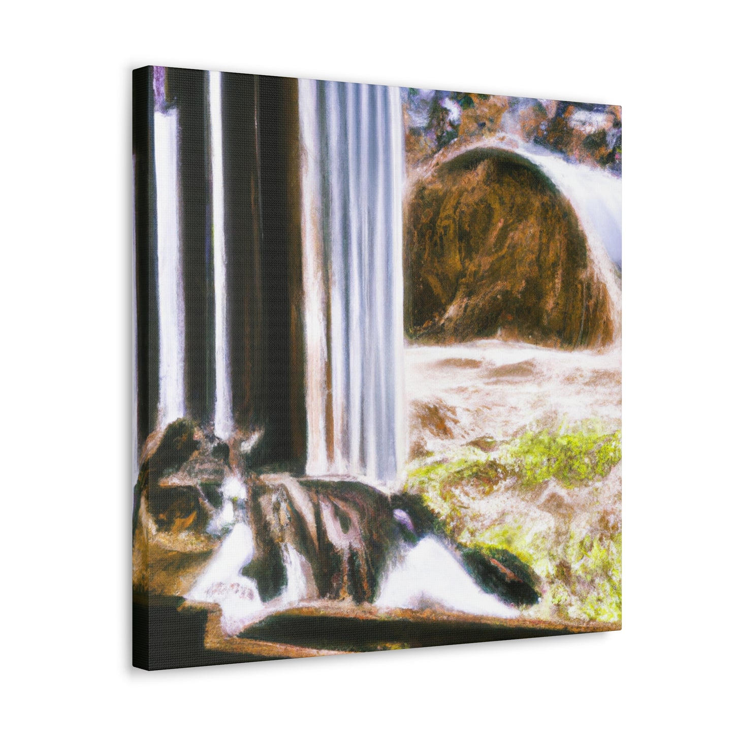 "Barn Cat Slumbering" - Canvas