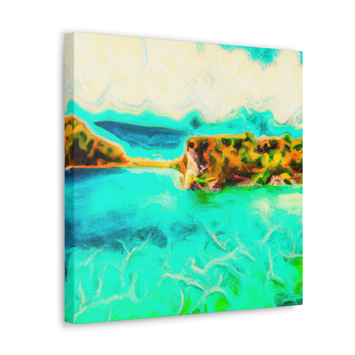 "Breezes At Sunrise Beach" - Canvas