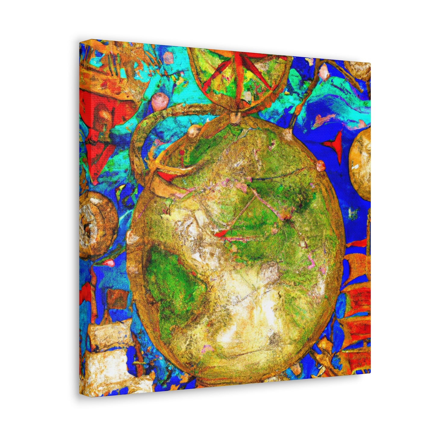 "Navigating A Nautical Chart" - Canvas