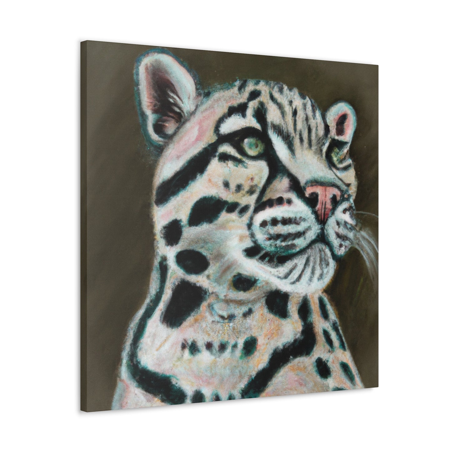 The Clouded Leopard - Canvas