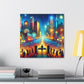 Euphoric Night Serenade - Canvas