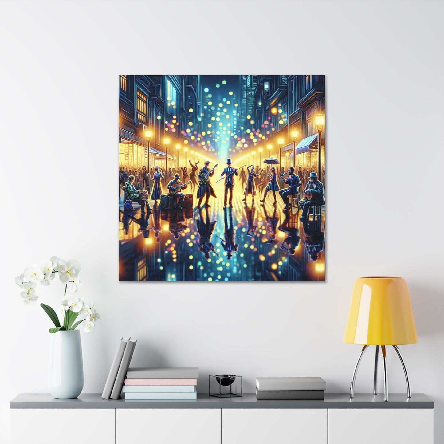 "Mimes of the Metropolis" - Canvas