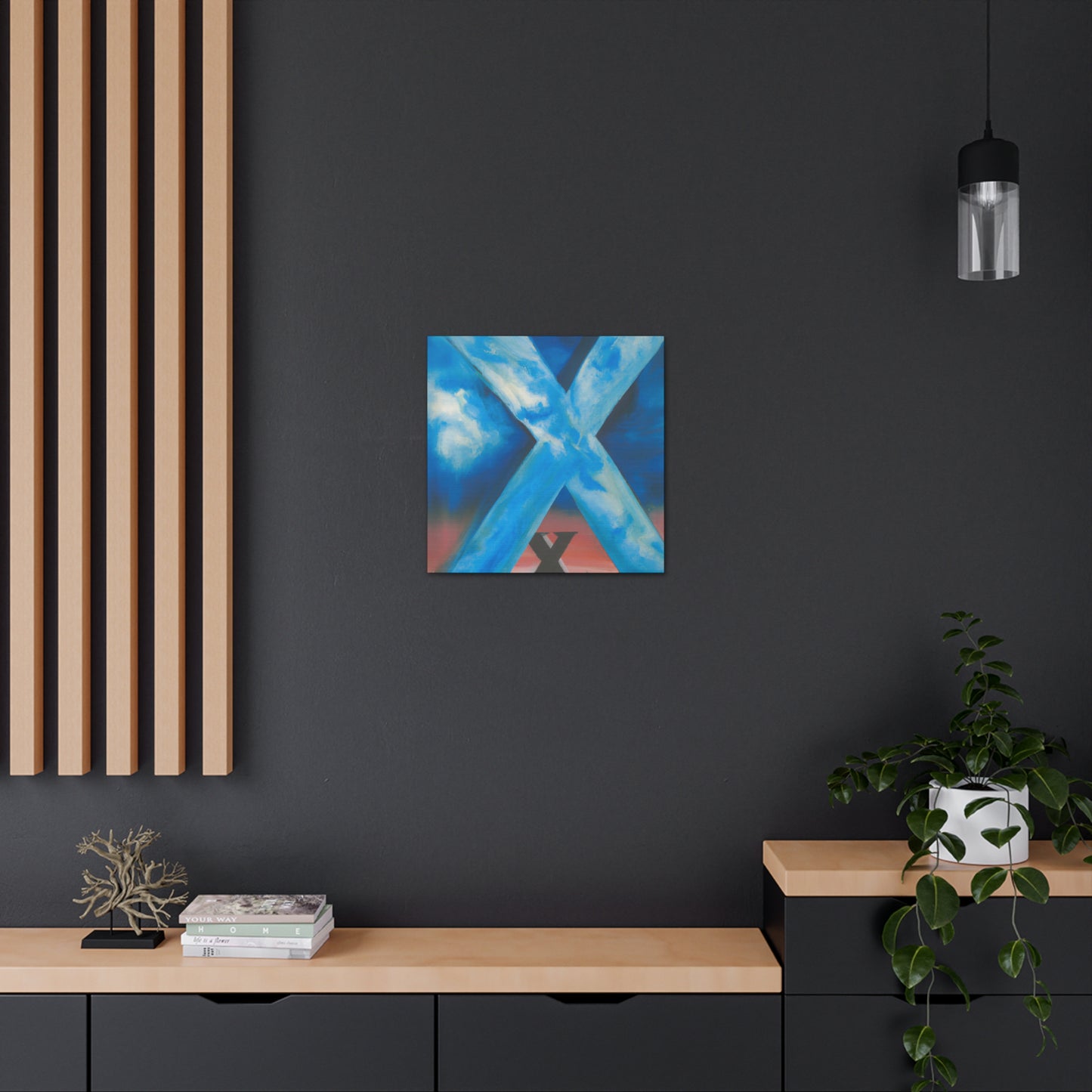 X Unveiled in Dreams - Canvas