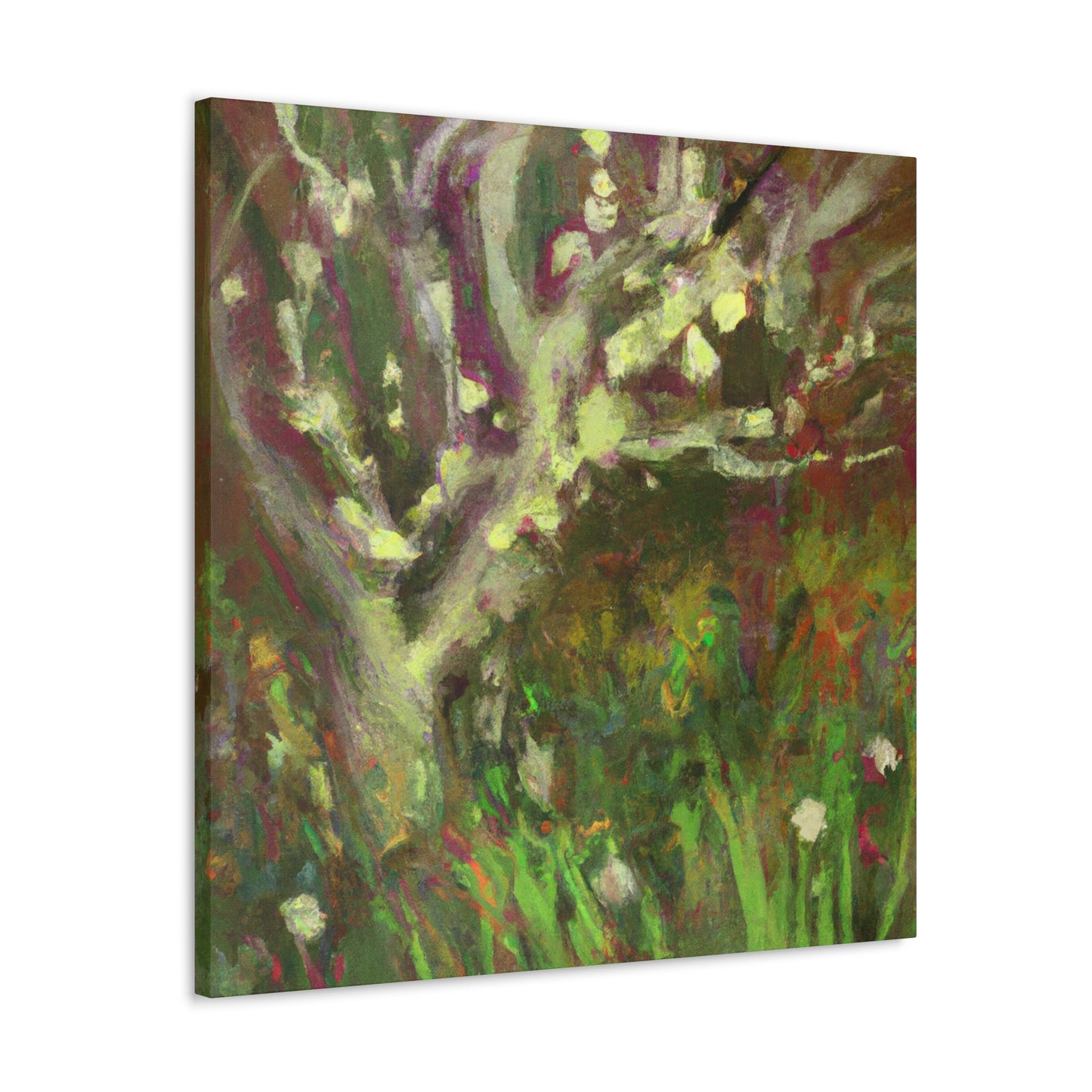 "Apple Tree Impressionism" - Canvas