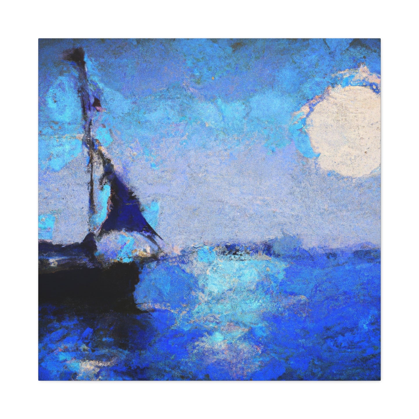 "Sailing Into Freedom" - Canvas