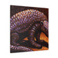 "Pangolin in Impressionism" - Canvas