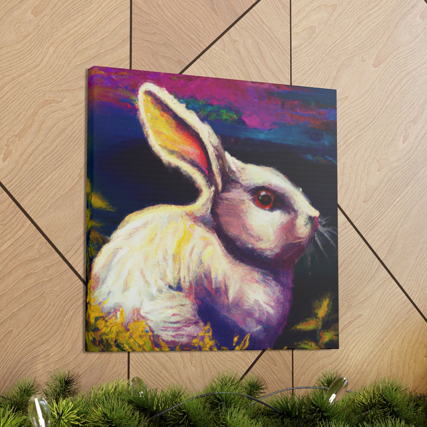 Rabbit Realism Study - Canvas