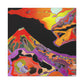 Volcano of Firestorm - Canvas