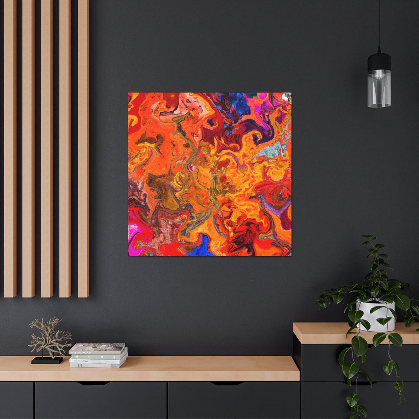 "Brilliant Burst of Hope" - Canvas