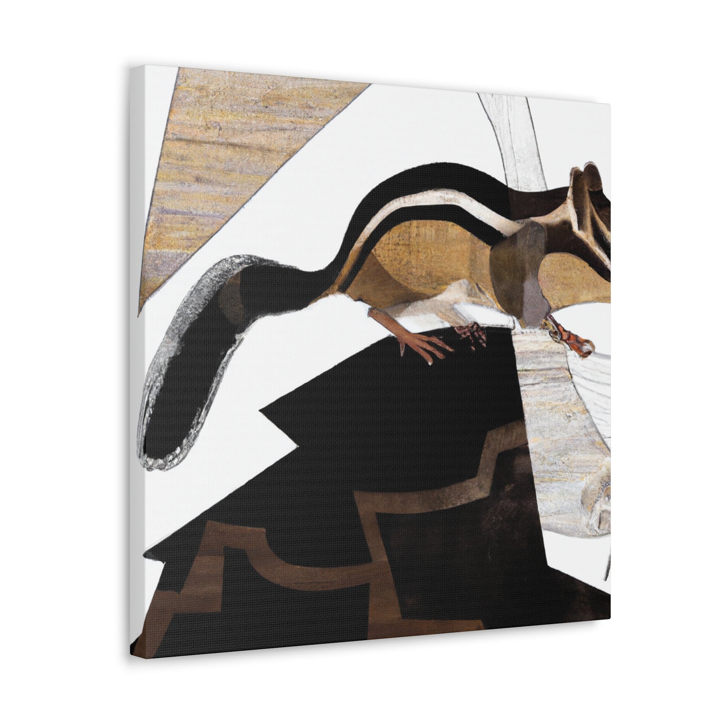 Chipmunk in Art Deco - Canvas