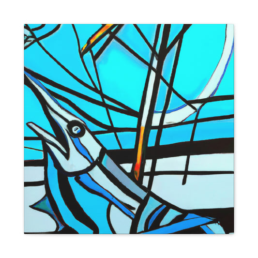 Sailfish Sails Beyond - Canvas