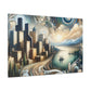 Emerald City Elegance - Canvas