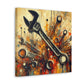 Forged Industrial Symphony - Canvas