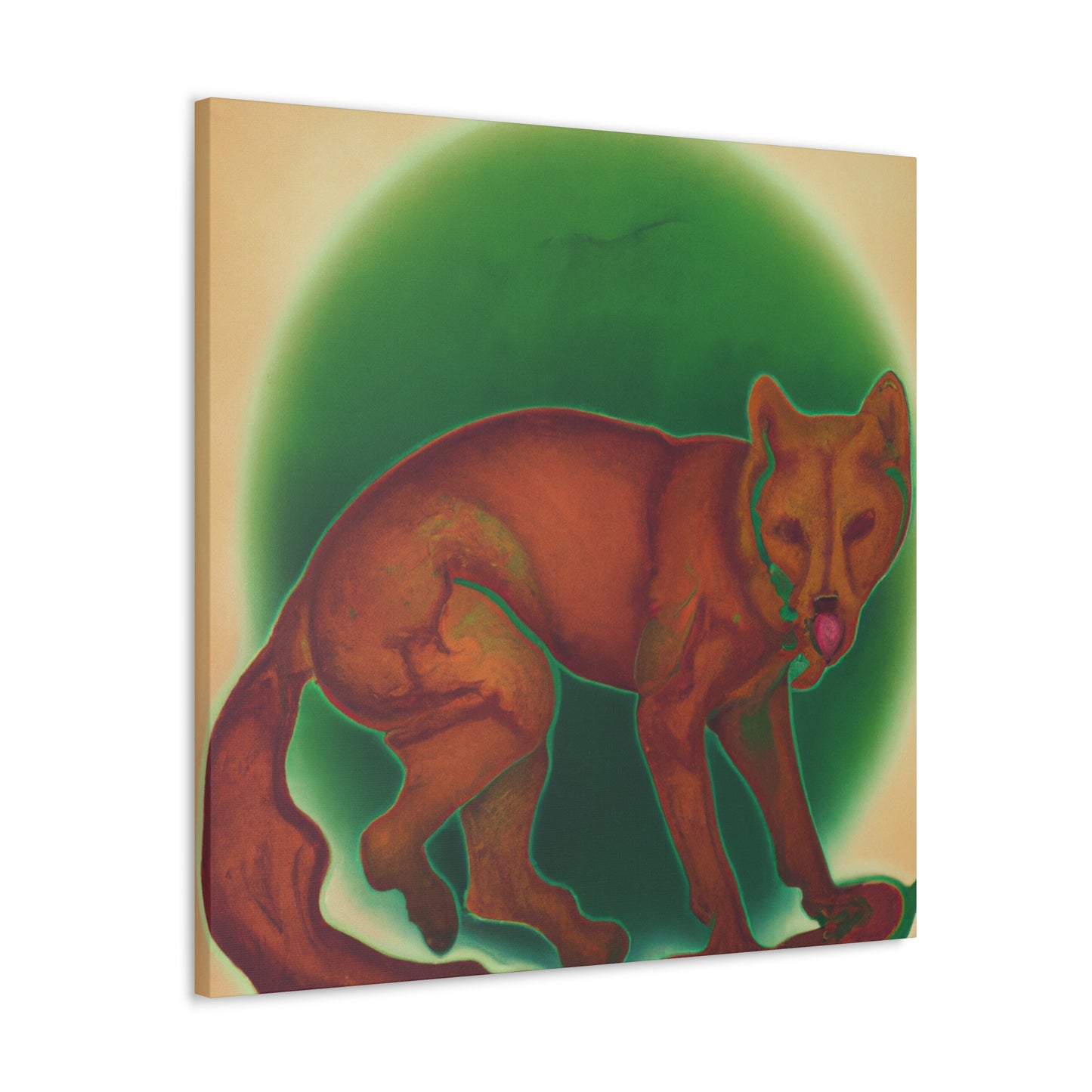 "The Majestic Dhole" - Canvas