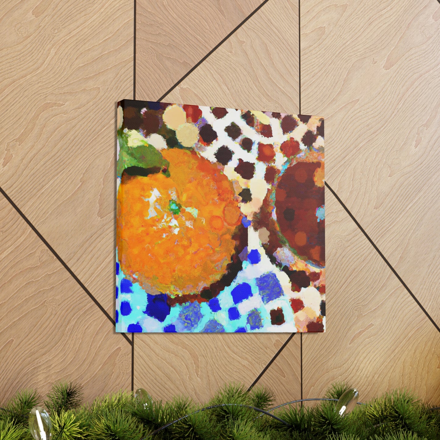 "Orange Slice of Nature" - Canvas