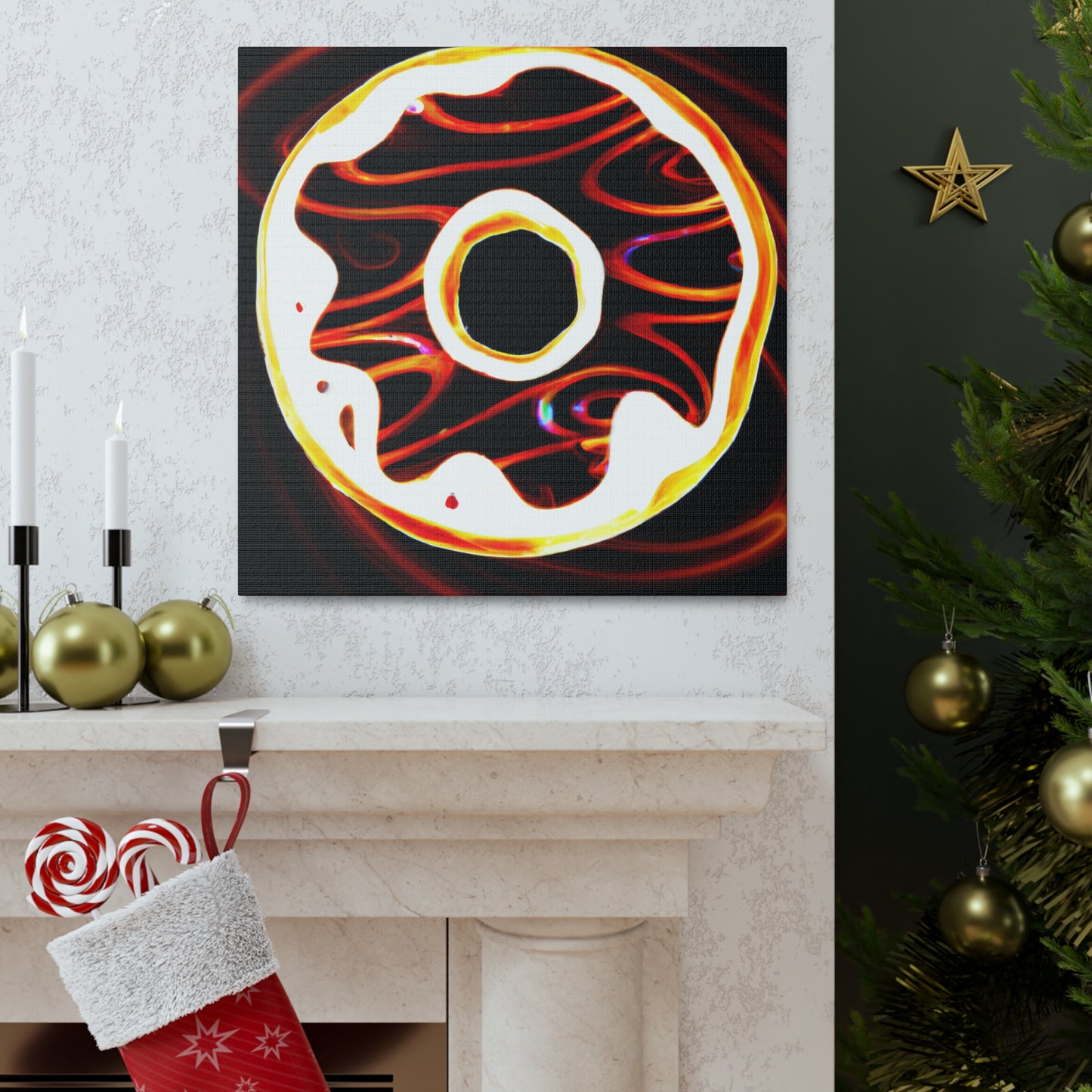 A Sweet Doughnut Dream - Canvas